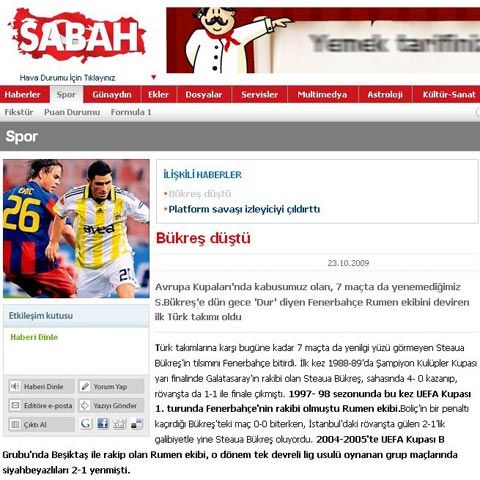 Presa turcă: "A căzut Bucureştiul!"