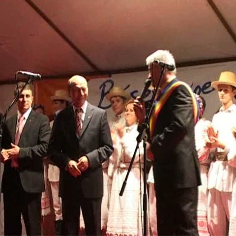 Preşedintele Băsescu a întârziat două ore la Şimleul Silvaniei