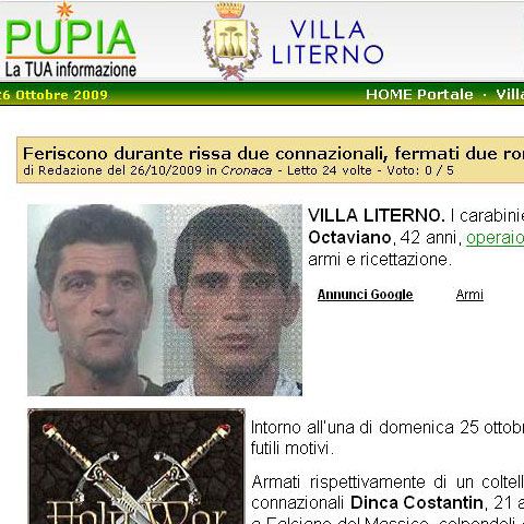 Doi români, arestaţi pentru că au atacat doi conaţionali în Italia