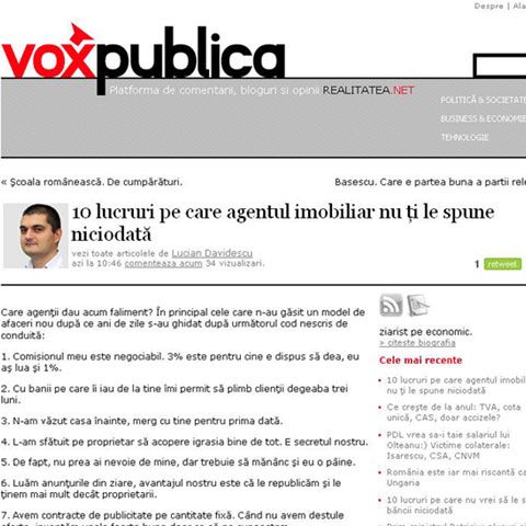 Zece lucruri pe care agentul imobiliar nu ţi le spune niciodată