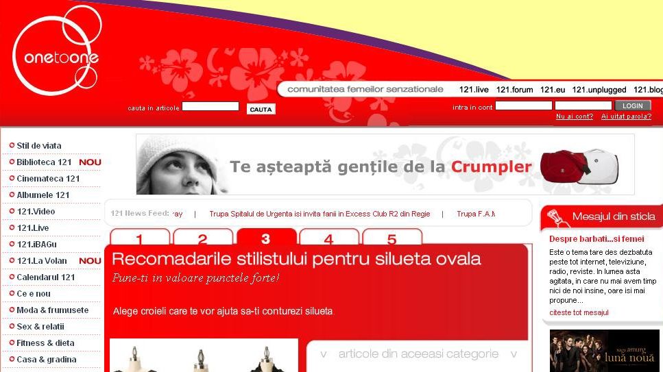 F5 X-Media va vinde spaţiile publicitare de pe site-ul 121.ro 