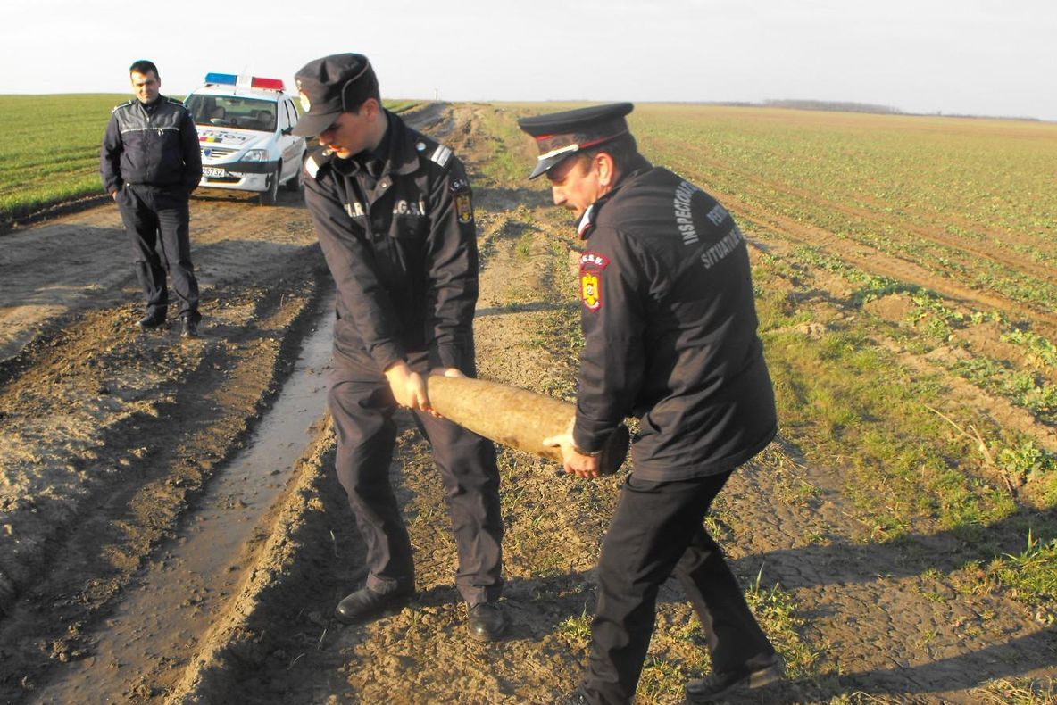 Muniţie de război detonată la Timişoara