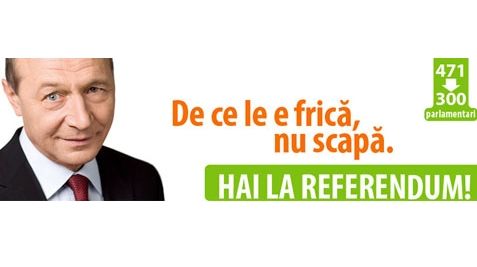 Referendumul este legal, a decis Curtea de Apel Bucureşti 