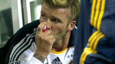 Beckham suferă de astm
