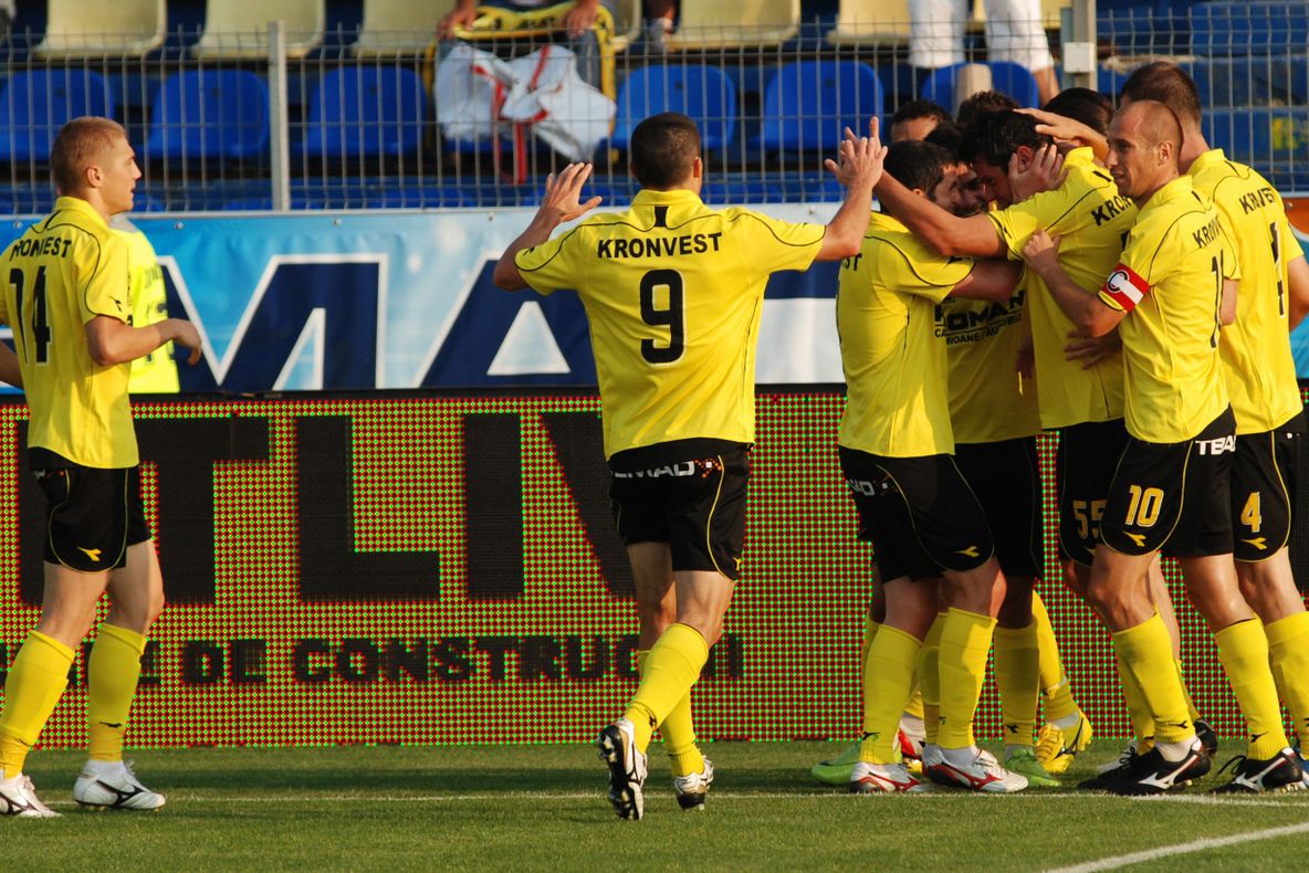 Gloria Bistriţa - FC Braşov 2-1 (FINAL), în etapa a 14-a a Ligii I