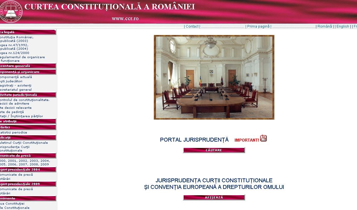 CCR a validat rezultatul primului tur al alegerilor prezidenţiale. Campania electorală începe în 26 noiembrie