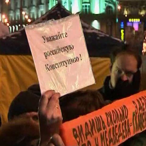 Un protest anti-Putin s-a lăsat cu intervenţii violente din partea poliţiei, în Rusia