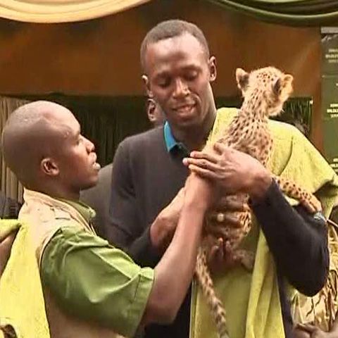 Cel mai rapid om din lume a primit cadou cel mai rapid animal