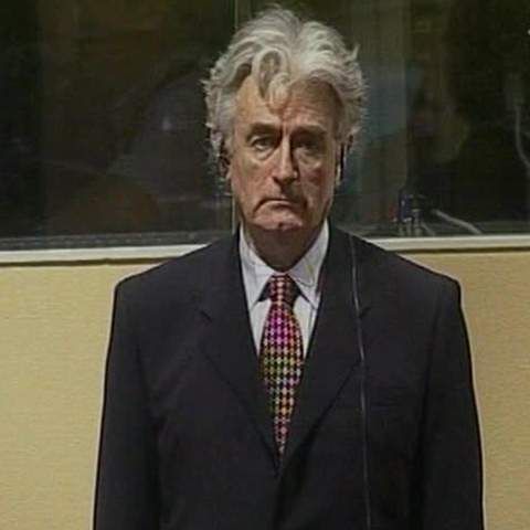 Karadzici a compărut pentru prima dată în faţa TPI, de la începutul procesului său