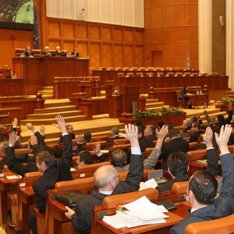 Parlamentul a acceptat completarea ordinii de zi cu discutarea a două acte politice