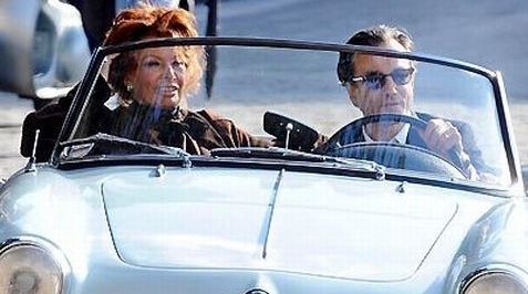  Daniel Day-Lewis a băgat spaima în Sophia Loren