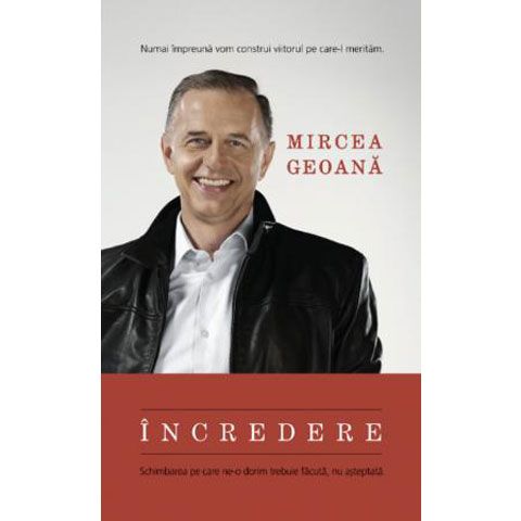 Geoană şi-a pus \"Încrederea\" într-o carte. Citeşte un pasaj din ea!