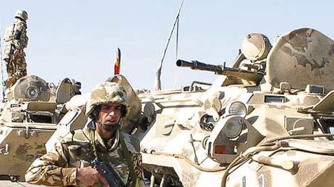 Trei militari români au fost răniţi în Afganistan