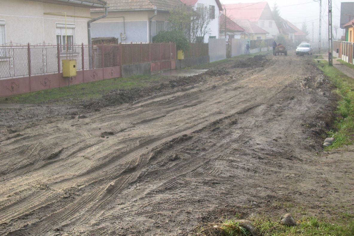 Strada pe care nu se poate circula, Sângeorgiu de Mureş