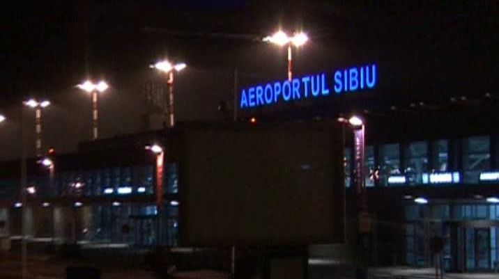 Aeronava prezidenţială a aterizat joi noapte, la Sibiu, din cauza ceţii