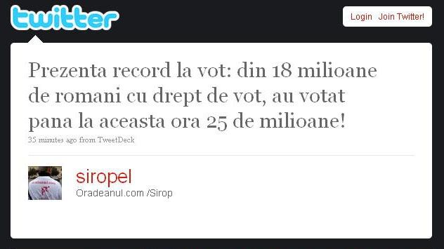 Netul a dat startul la exit poll-urile pe surse