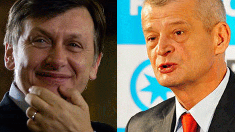 Oprescu şi Antonescu la Realitatea TV: Geoană şi Băsescu seamănă leit! 