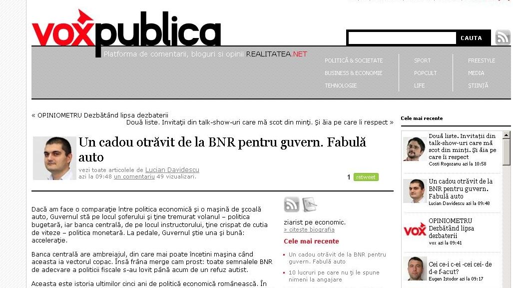 BNR va confisca pedala fiscală 
