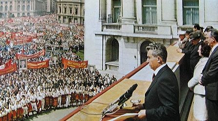 Procesul Ceauşeştilor, reconstituit pe scenă