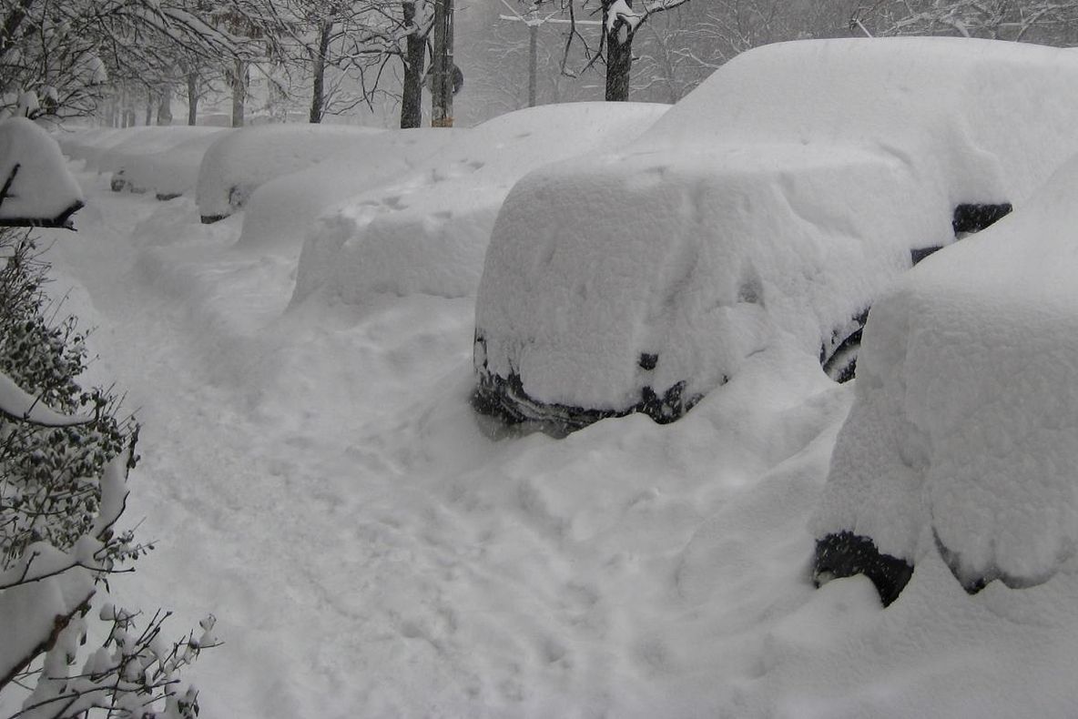 \"Iarna pe uliţă\" la Bistriţa
