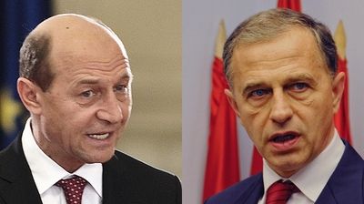 Traian Băsescu a câştigat la mustaţă în oraşele mureşene