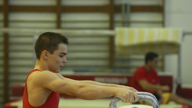 Gimnastul sibian Andrei Muntean a fost premiat la Gala Sportului Transilvănean