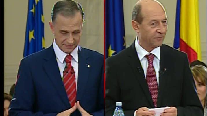 Băsescu l-a întrebat pe Geoană despre întâlnirea de miercuri cu Vîntu