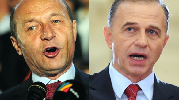 Băsescu: Geoană, te aştept diseară (n.r. - vineri) la OTV!