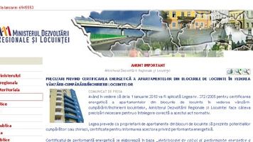 Din 2010, proprietarii vor trebui să prezinte cumpărătorilor sau chiriaşilor certificatele energetice ale apartamentelor