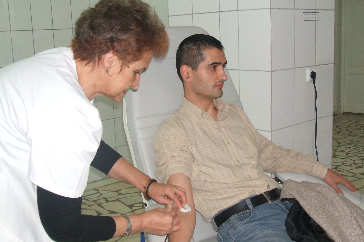 Focşani: Centrul de transfuzii îşi reface rezerva de sânge