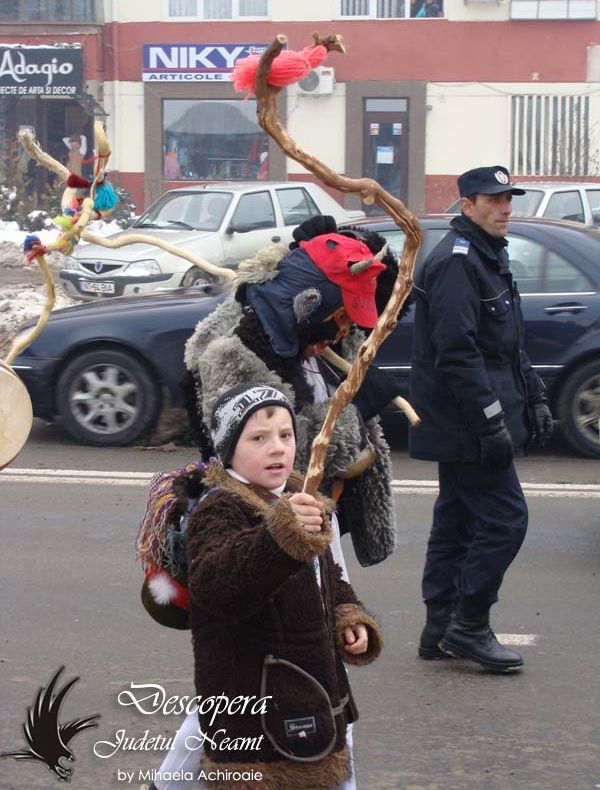 Colindători la Piatra Neamţ
