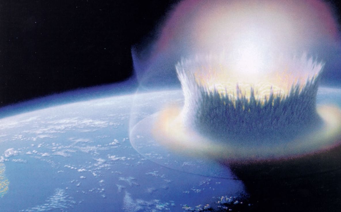 Atmosfera Pământului s-a format în urma unui bombardament cu comete