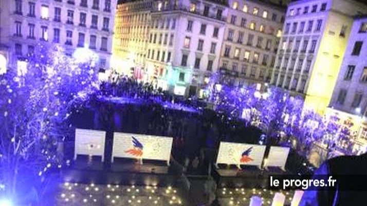 Lyon s-a transformat în capitala luminilor