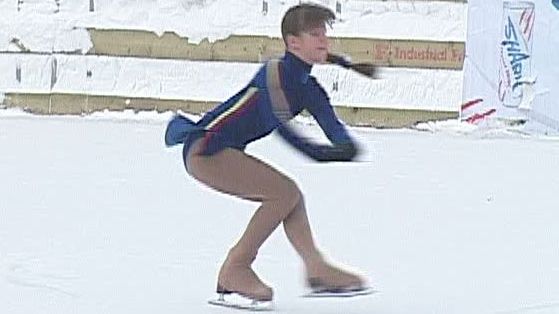 În lipsa unui patinoar decent, patinatoarele se antrenează la Floreasca