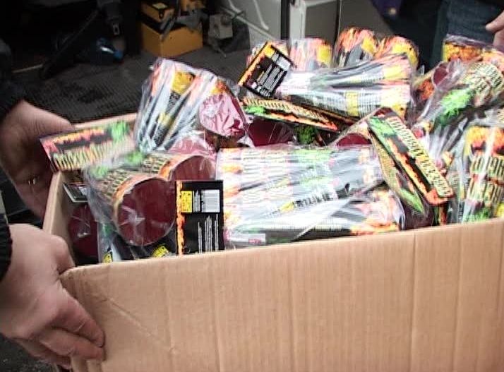 60.000 de petarde, confiscate la Timişoara