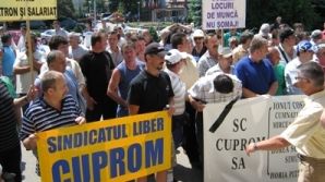 Foştii angajaţi de la Cuprom Maramureş au renunţat la greva foamei