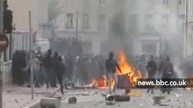 20 de persoane rănite în confruntări la Atena