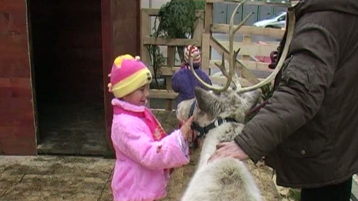 Renii lui Moş Crăciun stau la Arad până după Crăciun 