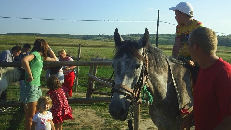 Revelion la Herghelia \"Caii Lupului\" din Şieu Sfântu, Bistriţa-Năsăud