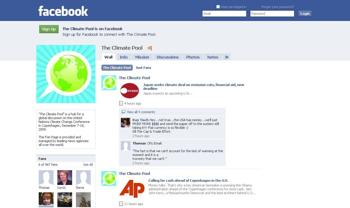 Vorbiţi cu jurnaliştii care participă la summitul de la Copenhaga pentru climat