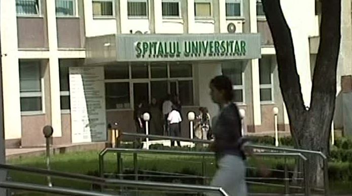 Spitalul Universitar, amendat după imaginile cu sângele vărsat la chiuvetă
