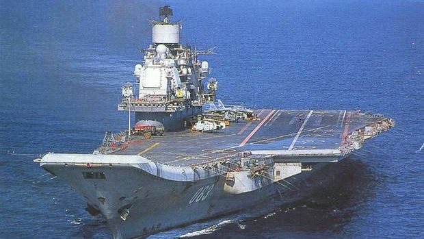 Rusia retrage portavionul Amiral Kuzneţov din Marea Mediterană