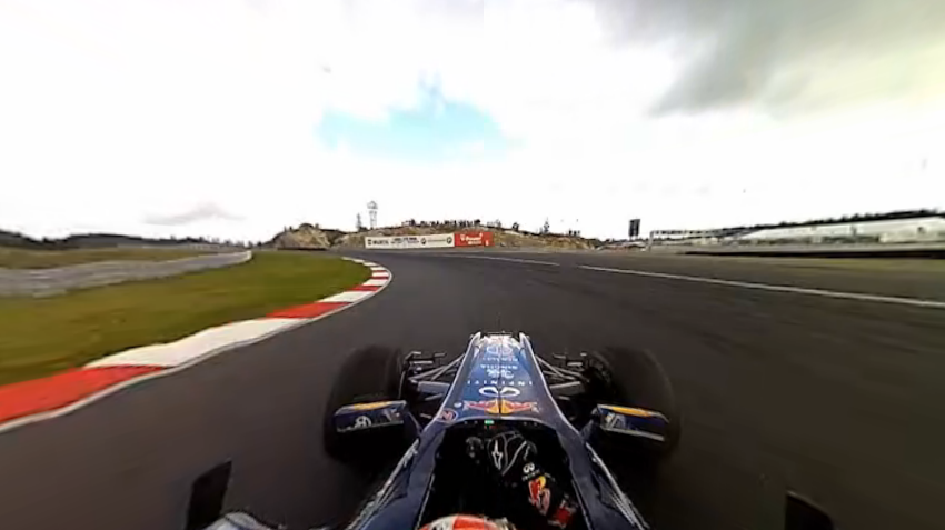 Imagini FASCINANTE: Cum se vede o mașină de F1 prin lentila unei camere termice cu infraroşu