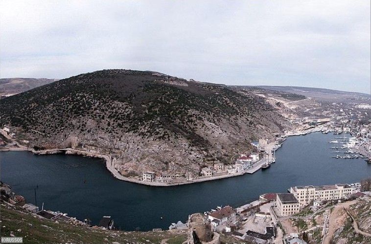 IMAGINI RARE Baza secretă rusească de submarine din Crimeea, de la Marea Neagră