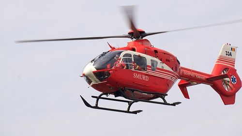 Accident grav pe autostradă! Un polițist a fost acroșat de un TIR 