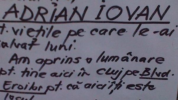 Mesajul unei clujence pentru ADRIAN IOVAN, după PRĂBUŞIREA AVIONULUI. Ce a scris pe BILET 