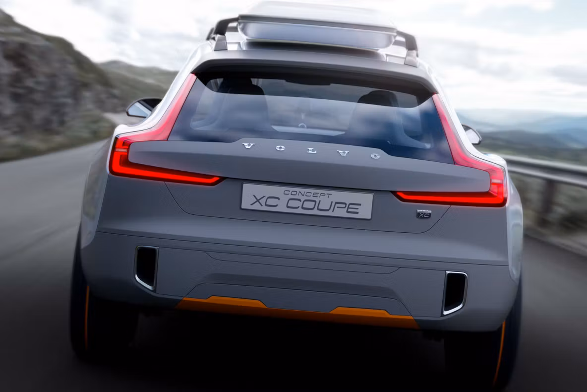Cum arată Volvo Concept XC Coupe, concept care prefigurează design-ul viitorului XC90