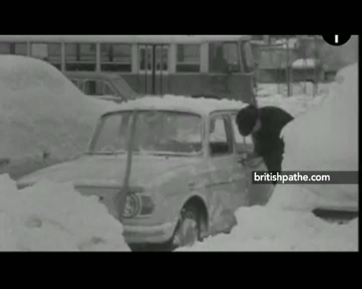 ÎNREGISTRARE DOCUMENT: CĂDERE MASIVĂ de ZĂPADĂ din 1969, relatată la JURNALUL de ŞTIRI