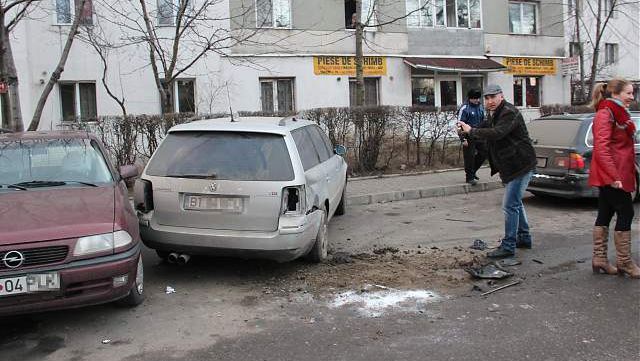 Politicianul care s-a urcat BĂUT LA VOLAN şi a avariat PATRU MAŞINI 