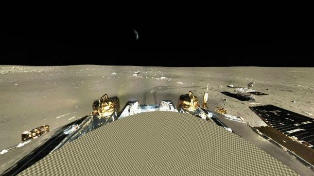 Panoramă interactivă cu imaginile realizate de China pe Lună